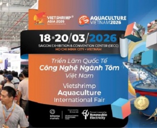 VietShrimp Asia 2026 & Aquaculture Vietnam 2026: Triển lãm Quốc tế Công nghệ ngành Tôm