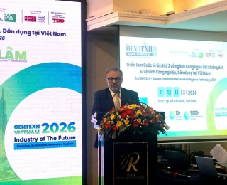 GENTEXH Vietnam 2026 – Điểm hội tụ quốc tế của ngành vải không dệt và vệ sinh công nghiệp, dân dụng tại Việt Nam